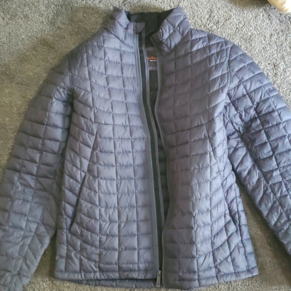 Ben Sherman Puffer Gray Jacket Men's Sz M